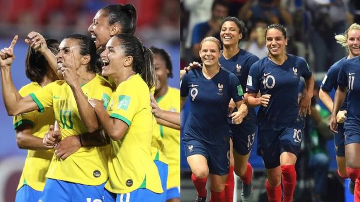 Brasil enfrenta França nas oitavas de final do Mundial Feminino