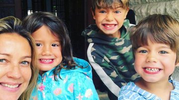 Luana Piovani e seus filhos - Reprodução/Instagram