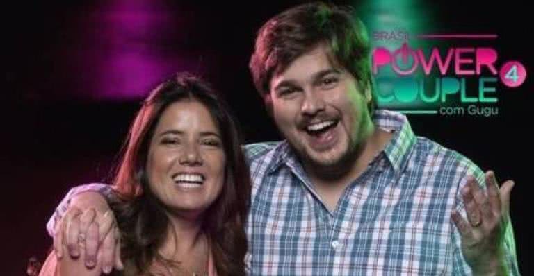 Lucas Salles e Camila Colombo é o sexto casal a ser eliminado do 'Power Couple Brasil' - Edu Moraes/Record TV