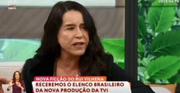 Lucélia Santos revela estar revoltada com cenário político brasileiro - Reprodução/TVI