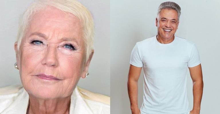 Xuxa e Wesley Safadão entram na onda do aplicativo de envelhecimento - Reprodução/Instagram
