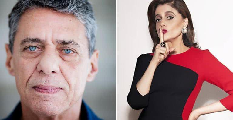 Chico Buarque e Marieta Severo. - Reprodução/ Instagram