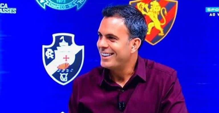 Tiago Maranhão comanda o 'Troca de Passe', no SporTV - Reprodução