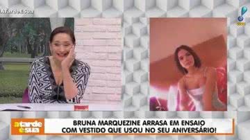 Sônia Abrão falou sobre Bruna Marquezine - Reprodução/Rede TV!