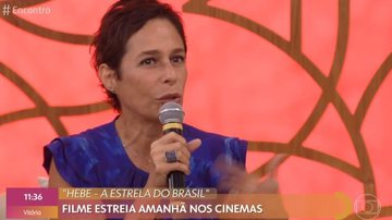 Andréa Beltrão fala sobre Hebe Camargo. - TV Globo