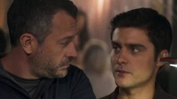 Agno e Leandro em 'A Dona do Pedaço' - Reprodução/TV Globo