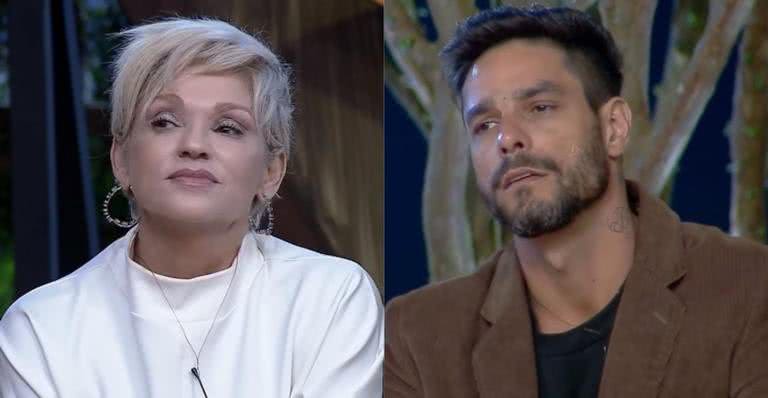 Andréa Nóbrega briga com Diego Grossi durante votação. - Reprodução/ Record TV