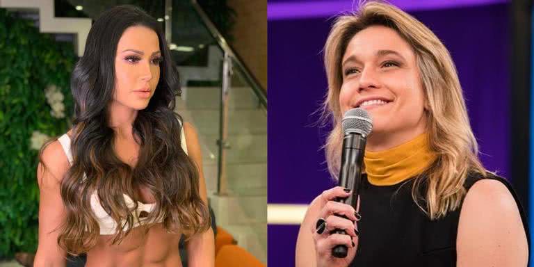 Gracyanne Barbosa segue chateada com Fernanda Gentil - Instagram: @gentilfernanda @graoficial