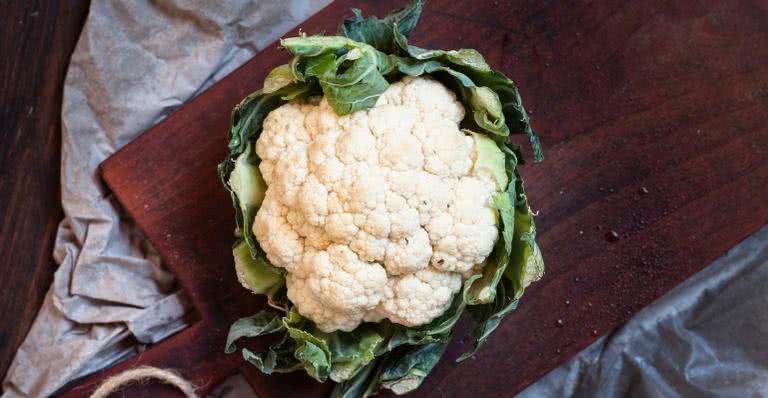 A couve-flor tem poucas calorias (100 g do vegetal tem 25 calorias) - Banco de Imagem/Getty Images