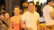Cauã Reymond e Mariana Goldfarb saem para jantar romântico - Daniel Delmiro / AgNews
