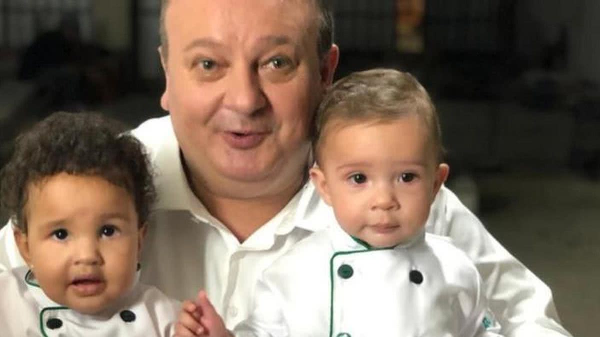 Erick Jacquin revela que será pai de gêmeos durante final do