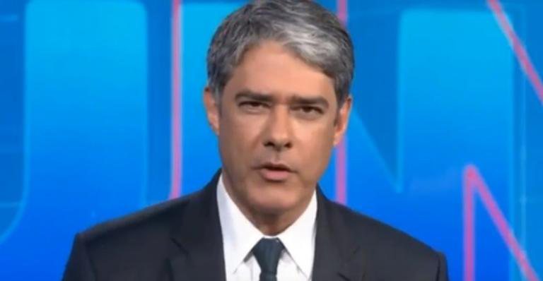 William Bonner é apresentador do 'Jornal Nacional' - TV Globo