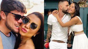 Os casais Paula Amorim e Breno Simões e Gleici Damasceno e Wagner Santiago estão juntos até hoje - Instagram