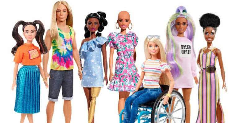 Nova coleção Barbie 'Fashionistas' - Mattel