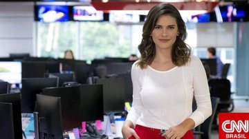 Elisa Veek é a mais nova contratada da CNN Brasil - Divulgação/CNN