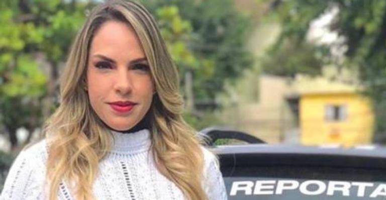 Repórter foi agredida por criminoso durante reportagem - Instagram/ @elisangelacarreira