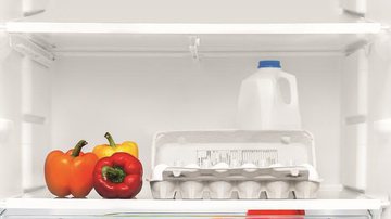 No freezer, você deve guardar os alimentos congelados - Banco de Imagem/Getty Images