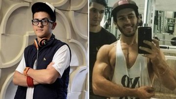 David Lucas antes e depois - Instagram