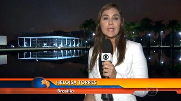 Heloísa Torres é repórter do 'Bom Dia Brasil' - TV Globo