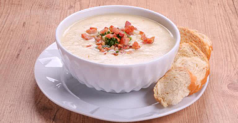 Receita de Sopa de Creme de Palmito - Divulgação