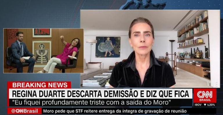 Maitê Proença se manifesta após comportamento de Regina Duarte na CNN Brasil - CNN Brasil