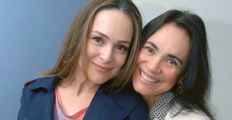 Gabriela Duarte e a mãe, Regina, protagonizaram a novela 'Por Amor' - Divulgação