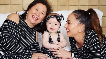 Sabrina Sato filma momento com a mãe e Zoe - Reprodução Instagram