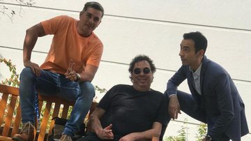 Ivan Moré, Walter Casagrande e César Tralli - Instagram/@ivan_more