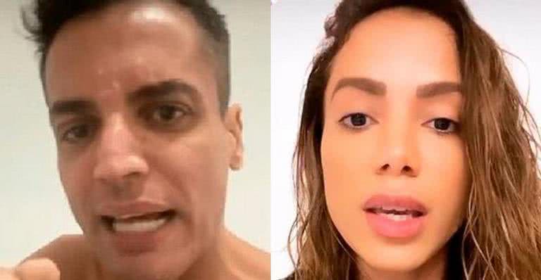 Leo Dias e Anitta voltam a trocar farpas na web - Instagram/@leodias/@anitta