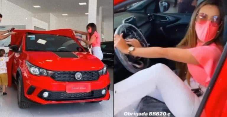 Ivy recebe carro que ganhou no 'BBB20' - Instagram/@ivymoraes