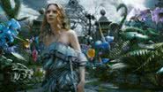 Mia Wasikowska em cena de 'Alice in Wonderland' - Divulgação