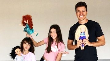 Rodrigo Faro faz homenagem emocionante para o aniversário das filhas - Reprodução/Instagram
