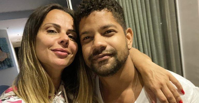 Viviane Araujo e o namorado Guilherme Militão - Instagram/@araujoviviane