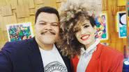 Tatiane Melo visita Babu Santana em hospital - Instagram/@tatianemelooficial