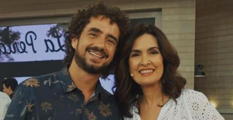 Felipe Andreoli parabenizou Fátima pelos oito anos de programa - Instagram/@felipeandreoli