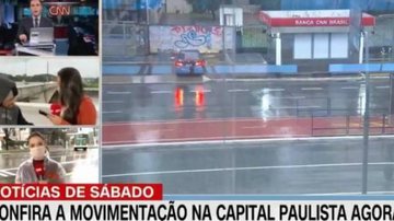 Bruna Macedo foi abordada durante jornal ao vivo da CNN Brasil - CNN Brasil