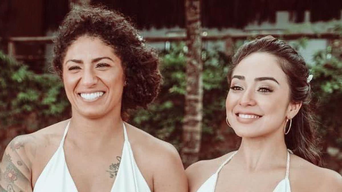 Cristiane Rozeira se casa com advogada em cerimônia intimista: ''Só nós  duas