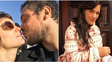 Bianca Bin e o marido Sergio Guizé, e a atriz Adriana Birolli - Instagram/@sergioguize/@adrianabirolli