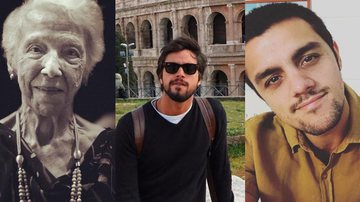 Rodrigo e Felipe Simas lamentam morte da avó - Instagram/ @felipessimas // @simasrodrigo