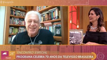 Antonio Fagundes foi convidado do 'Encontro', nesta sexta-feira (18) - TV Globo