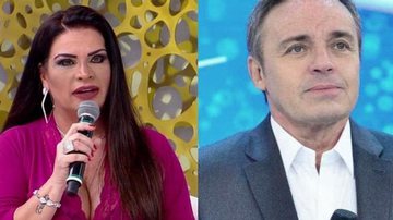 Solange Gomes esclarece boatos de que pretendia engravidar de Gugu Liberato - Reprodução/RecordTV