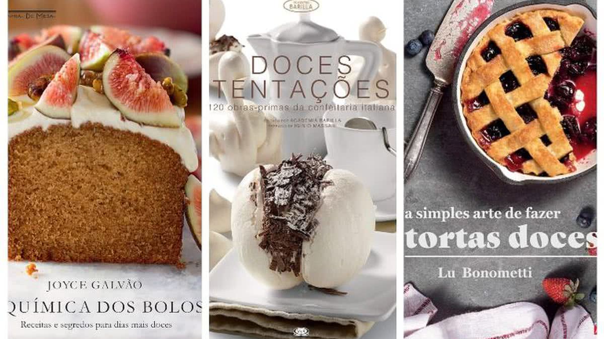 De sobremesas tradicionais à opções veganas: 9 livros de receitas