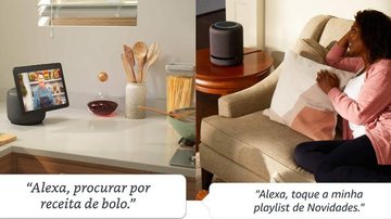 Alexa, assistente de voz da Amazon, celebra um ano no Brasil - Reprodução/Amazon