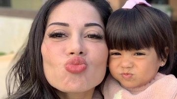 Mayra Cardi ao lado da filha, Sophia, do relacionamento com Arthur Aguiar - Reprodução/Instagram
