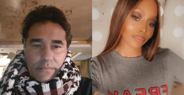 Luciano Szafir relata desentendimento com Naomi Campbell no passado - Reprodução/Instagram