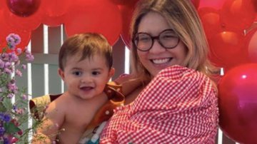Marília encanta ao postar registro da primeira vez do filho no mar - Instagram / @mariliamendoncacantora