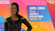 A apresentadora e cantora Karol Conká - TV Globo