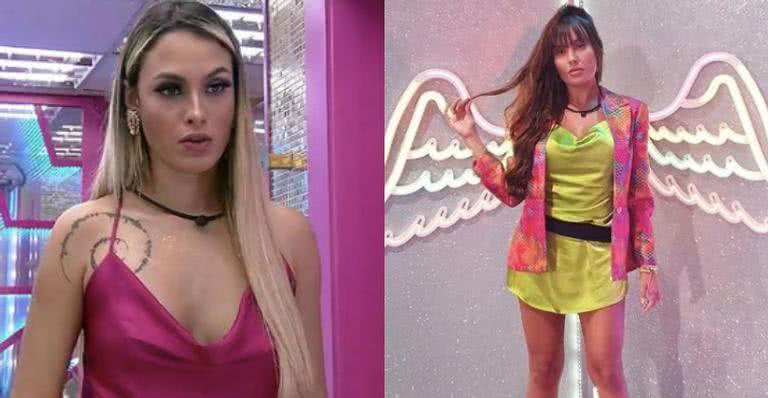 Sarah se revolta ao ser escolhida para castigo do Monstro - Instagram/@sarah_andrade / @thaisfbraz