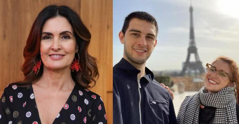 Filho de Fátima Bernardes e William Bonner mora na França com a namorada - Globo/Reprodução