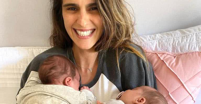 Em relato de sororidade e empatia, Marcella refletiu sobre os desafios da maternidade - Instagram/@marcellafogaca